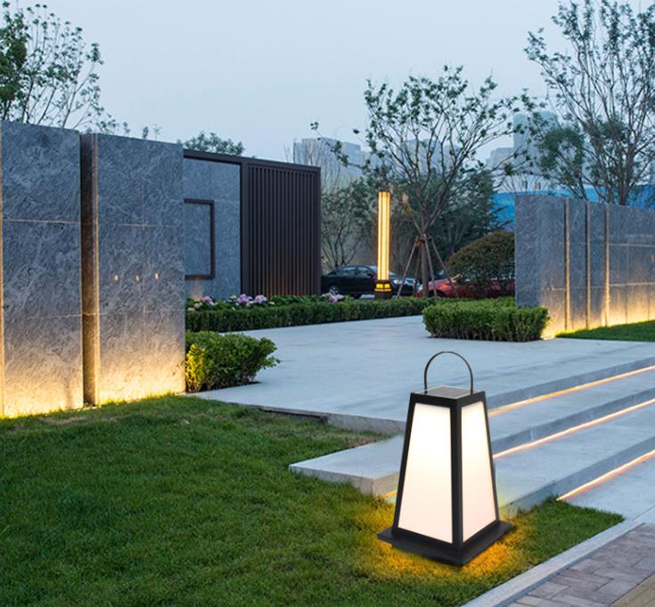 屋外防水LED風景芝生ライトガーデン装飾光太陽柱ライト